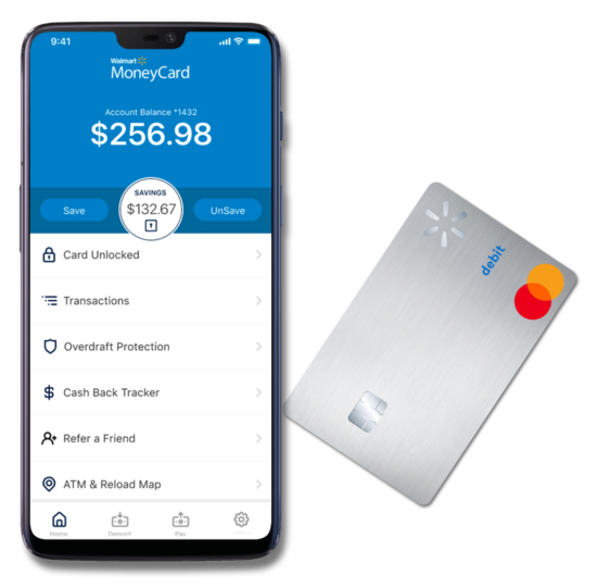 Activating Walmart MoneyCard via Mobile App