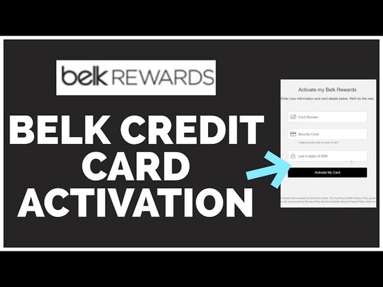 Activate Belkcredit.com Card In 2024