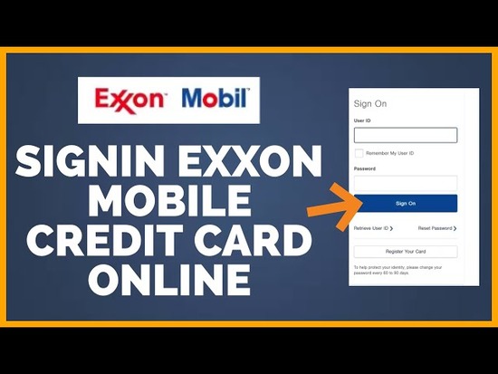 Activating Exxon.com Card via Mobile App