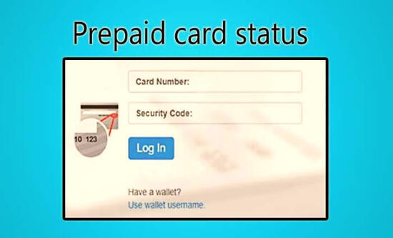 Activating prepaidcardstatus.com Card via Mobile App