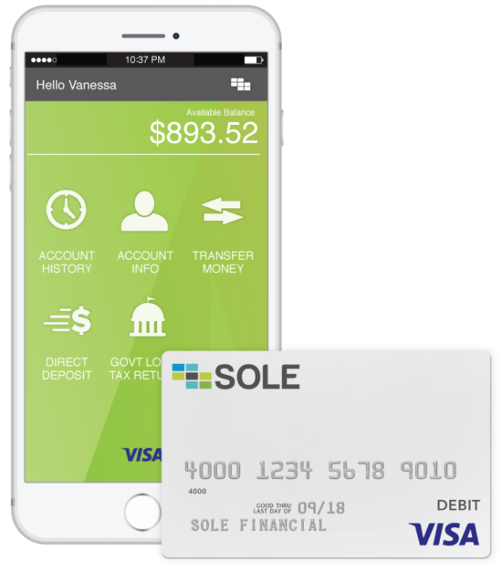Activating solepaycard.com Card via Mobile App