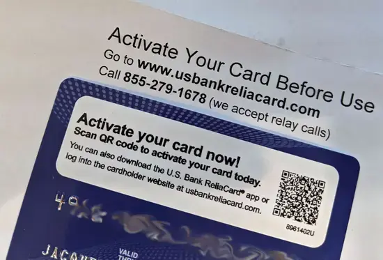 Activating the Usbankreliacard.com Card via Mobile App