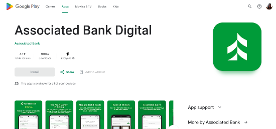 Activating associatedbank.com Card via Mobile App