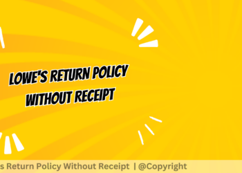 lowe's return policy without receipt